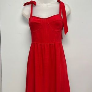 NWT Edit by Nine Red Maxi Dress Size Large
